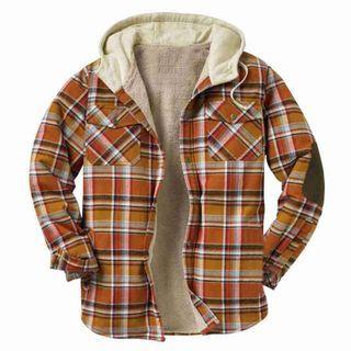 Long Sleeve Plaid Loose-fit Shirt