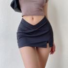 Low Waist A-line Skirt