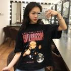Galaxy Printed Short-sleeve T-shirt