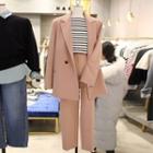 Set: Two Button Blazer + Dress Pants