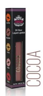 Cougar Beauty Products - 24 Hour Liquid Lipstick (cocoa) 1 Pc