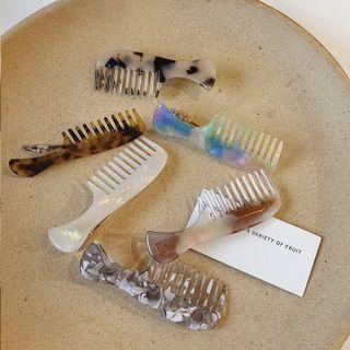 Leopard Print Comb Hair Clip