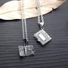 Stainless Steel Bible Pendant Necklace