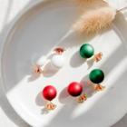 Snowflake Gemstone Earring