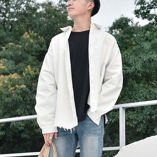 Asymmetrical Crop Shirt