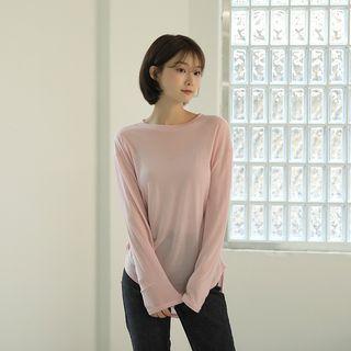 Round-hem Soft Touch T-shirt