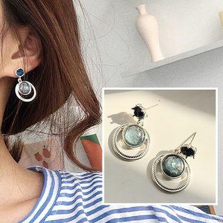 Rhinestone Drop Ear Stud