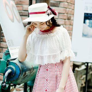 Short-sleeve Cover-up Top