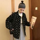 All Over Pattern Denim Jacket