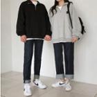 Couple Zipped Oversized Anorak Pullover
