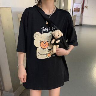 Bear Short-sleeve T-shirt / Crossbody Bag