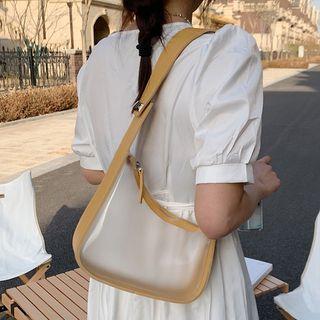 Pvc Panel Hobo Bag