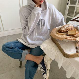 Lucid Letter Embroidery Hoodie