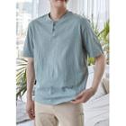 Relaxed-fit Cotton Henley