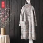 Mock-neck M Lange Sweater Dress