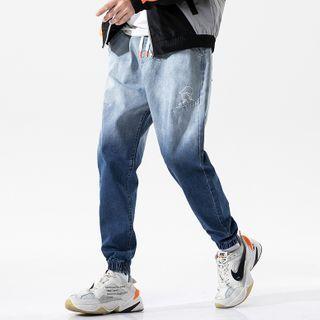 Straight Leg Gradient Jeans