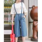 Jumper Capri Wide-leg Jeans
