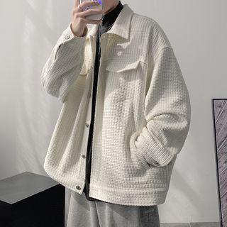 Waffle Button-up Jacket