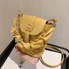 Top Handle Quilted Bucket Bag