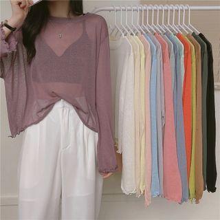 Lettuce Edge Light Knit Top