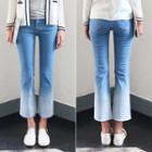Gradient Boot-cut Jeans