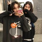 Face Jacquard Sweater