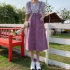Short-sleeve Top / Mini A-line Jumper Skirt / Midi A-line Jumper Skirt