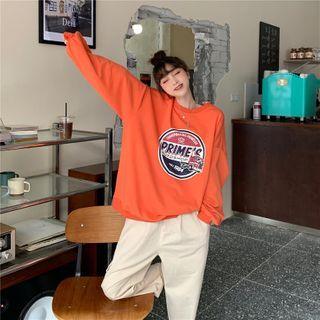 Lettering Sweatshirt / Cargo Pants