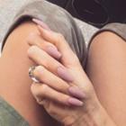 Matte Faux Nail Tips Mos002 - Nude Pink - One Size