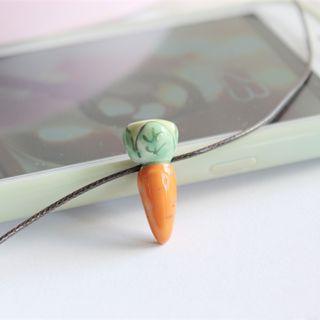 Ceramic Radish Necklace As Shown In Figure - One Size