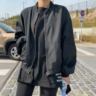 Loose-fit Bomber Jacket One Size