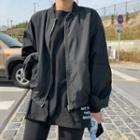 Loose-fit Bomber Jacket One Size