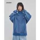 Unisex Loose-fit High-neck Light Pullover