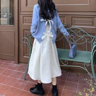 Sweater / Midi A-line Dress