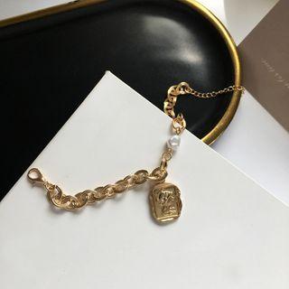 Pendant Chain Bracelet 1 Pc - As Shown In Figure - One Size