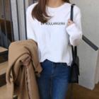 Letter-printed Relaxed-fit T-shirt