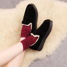 Faux Fur Lined Loafers