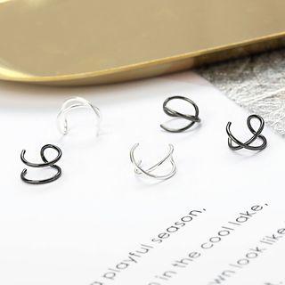925 Sterling Silver Wirework Earring