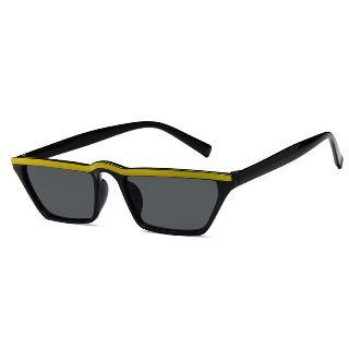 Cat Eye Contrast-trim Sunglasses