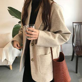 Loose-fit Wool Blazer