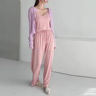 Camisole Top & Wide-leg Pants Loungewear Set