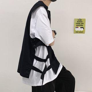 Buckled Cutout Vest