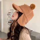 Bear Ear Fleece Leifeng Hat