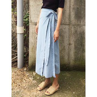 Long Wrap Skirt