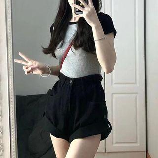 Short-sleeve Raglan T-shirt / Shorts