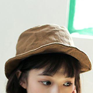 Retro Plain Bucket Hat