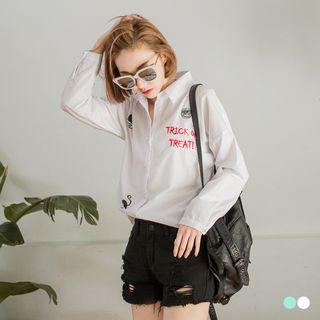Letter Printed Shirt