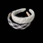 Plaid Fabric / Yarn Headband