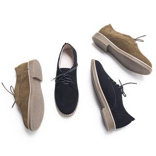 Plain Lace Up Oxfords