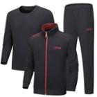 Set: Zip Jacket + Long-sleeve T-shirt + Sweatpants